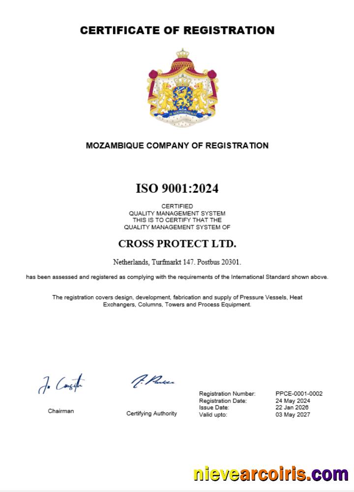 Netherlands business registration certificate